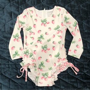 2T SweetHoney Clothing Strawberry Swimsuit